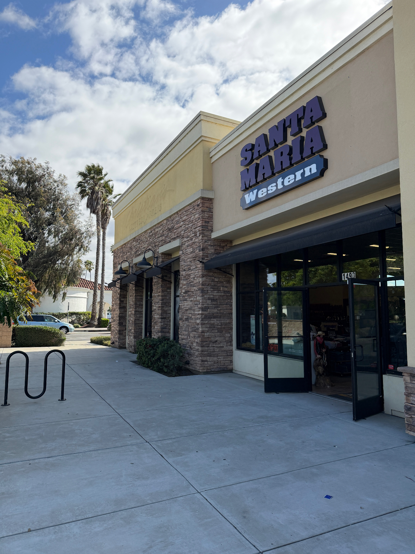 Santa Maria Western Wear storefront